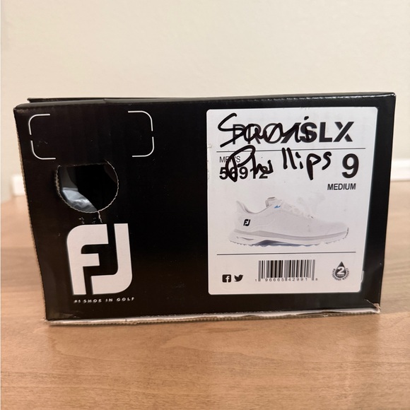 NEW FootJoy Pro|SLX 56912 White Golf Shoes, Men’s 9 - Picture 6 of 8